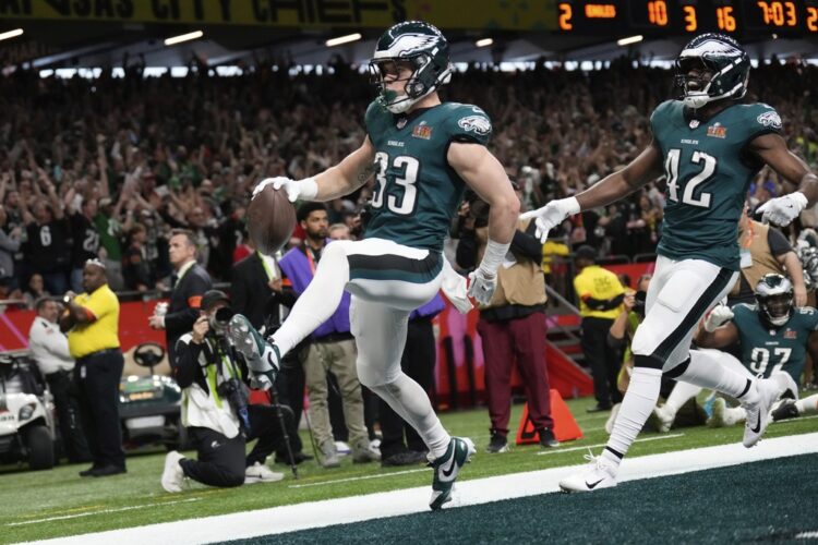 Eagles' Cooper DeJean celebrates his 22nd birthday with a Super Bowl first